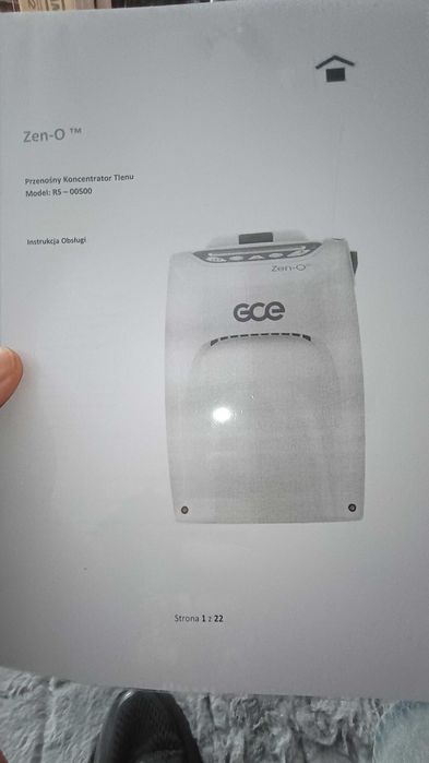 Koncentrator tlenu przenośny Zen-O ™ RS – 00500