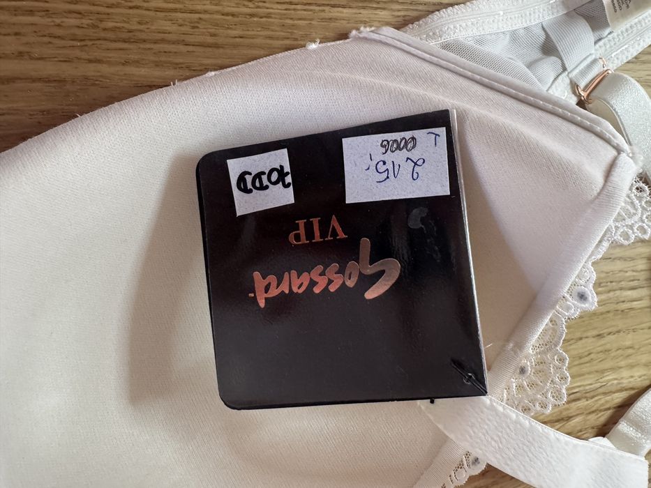 Biustonosz nowy 70DD bardotka strapless brytyjskiej firmy Gossard