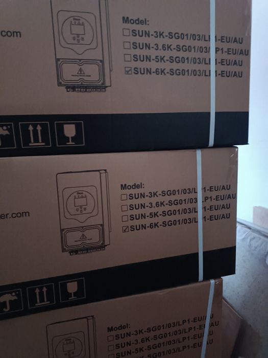 Інвертор Deye 6kW 6кВт SUN-6K-SG01/03/LP1-EU Оригінал в наявності!