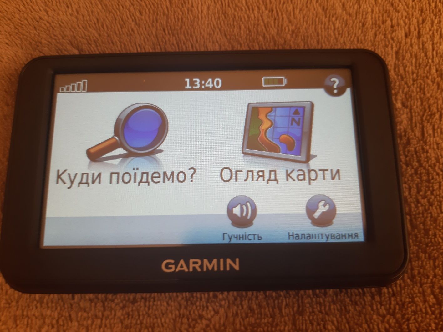 Garmin nuvi40 навігатор