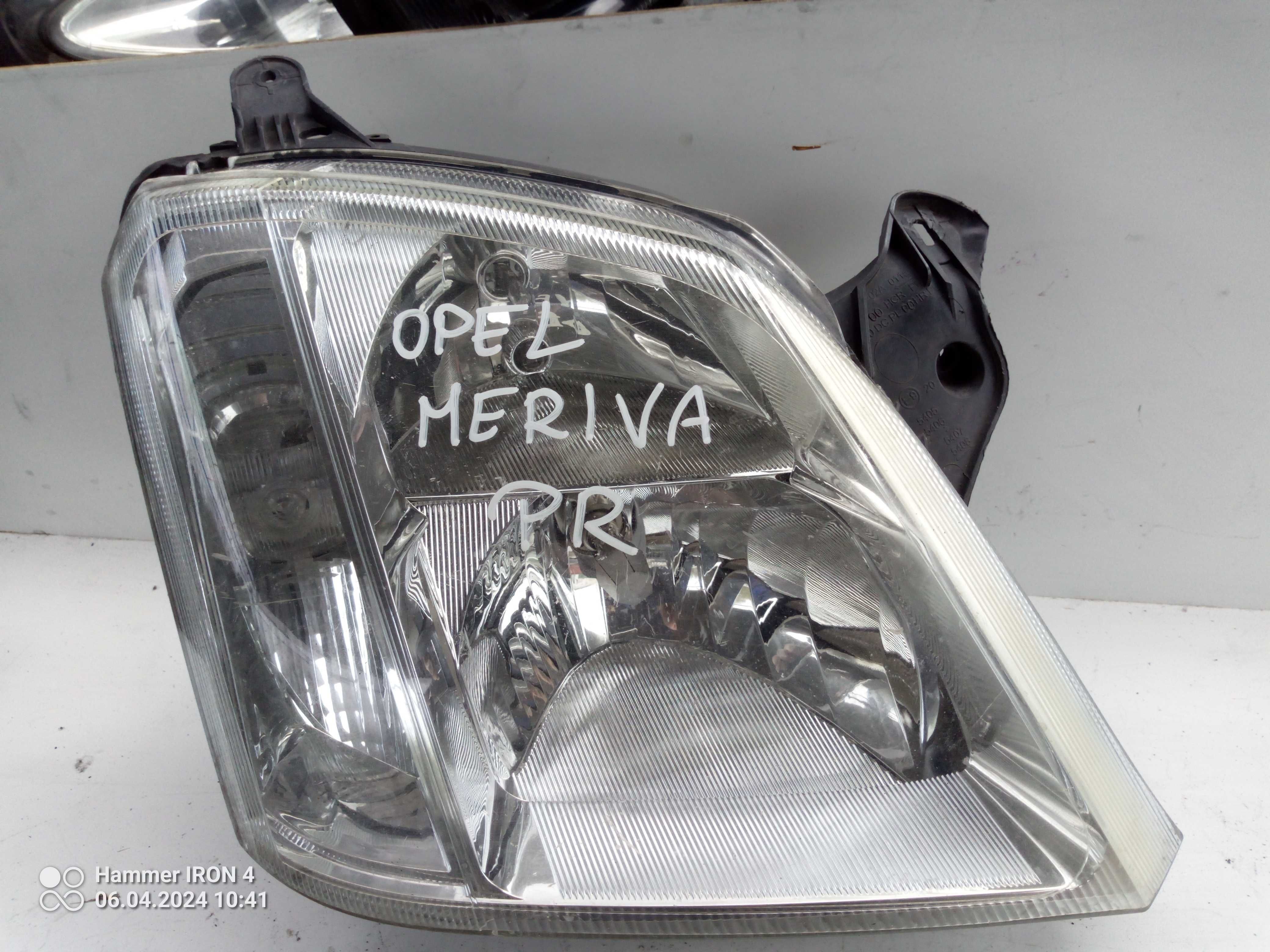 Lampa Opel Meriva pr