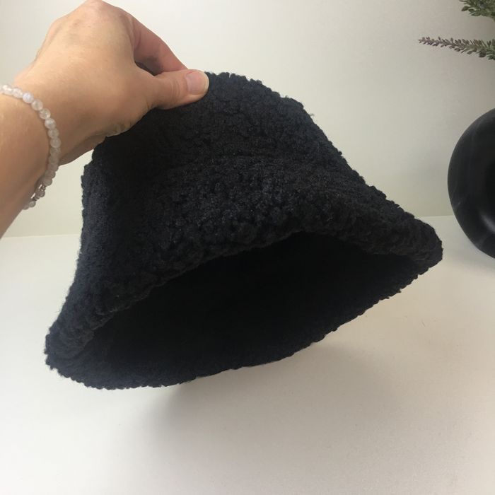 Тепла  двостороння панама Teddy Suede Combo Reversible Bucket Hat