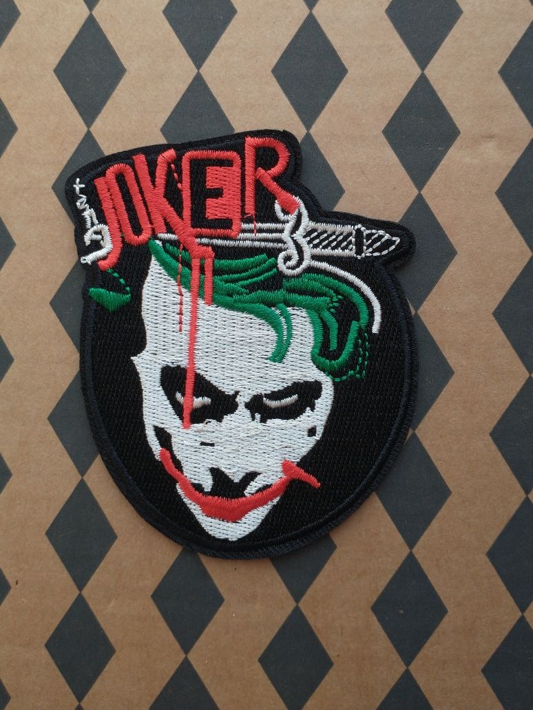 naszywka Joker Batman naprasowanka DC comics