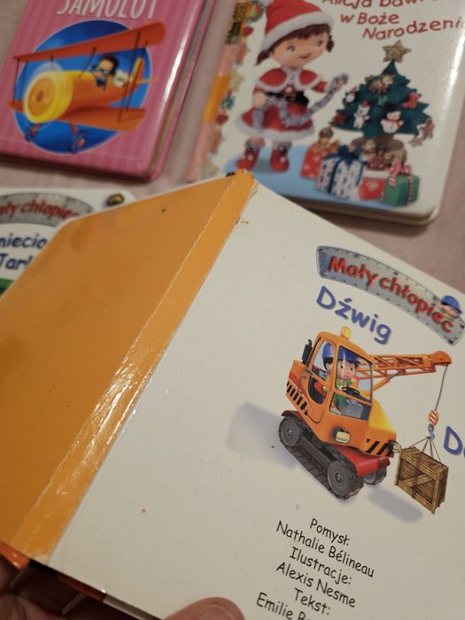 Zestaw 4 książeczek dla dzieci