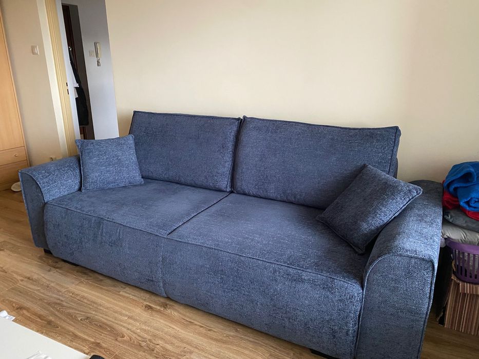 Kanapa Alicante 3 osobowa ,granatowa z AgataMeble