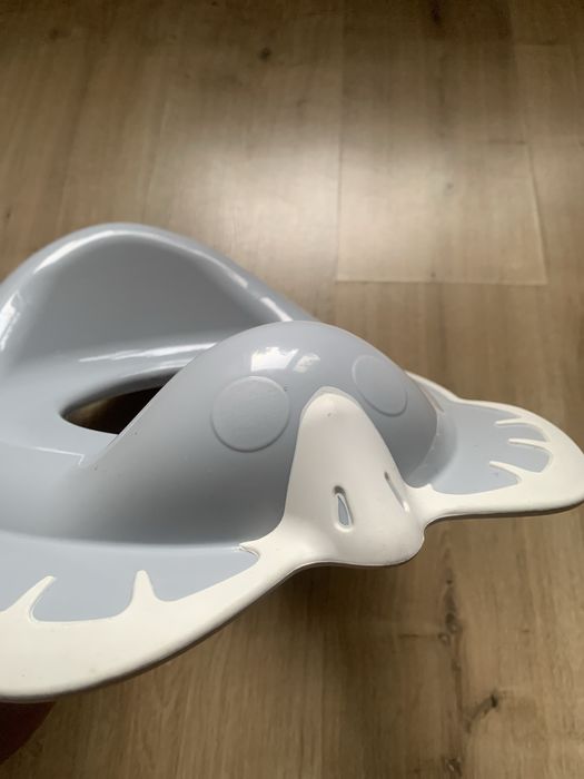 Nakładka na toaletę dla dzieci deska sedosowa szara