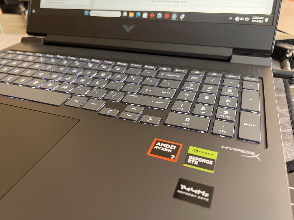 HP Ноутбук HP Victus 16-s1023dx Rtx 4070 16/1tb ryzen 7-8845hx