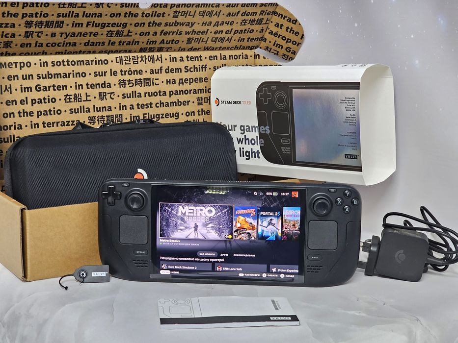 Steam deck Oled 512gb как новый!