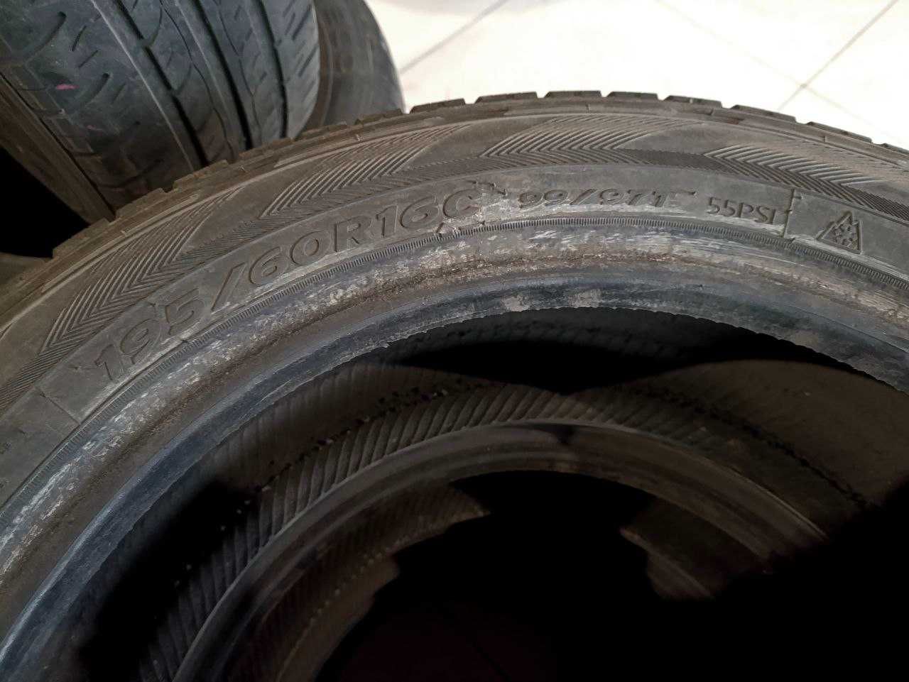 Комплект шин 195/60R16C 99/97T Hankook Winter RW06