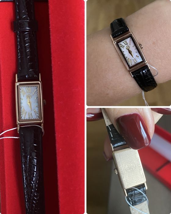 Годинник жіночій золото