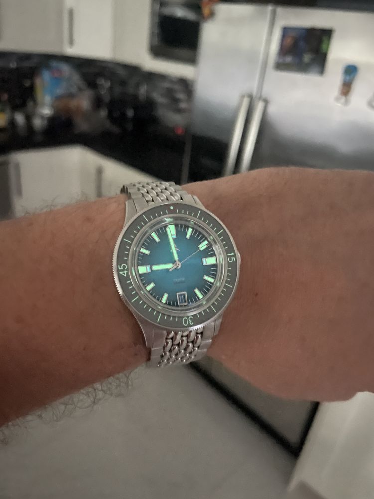 Zegarek męski Axios Flagship Teal diver nurek limitka 200 sztuk
