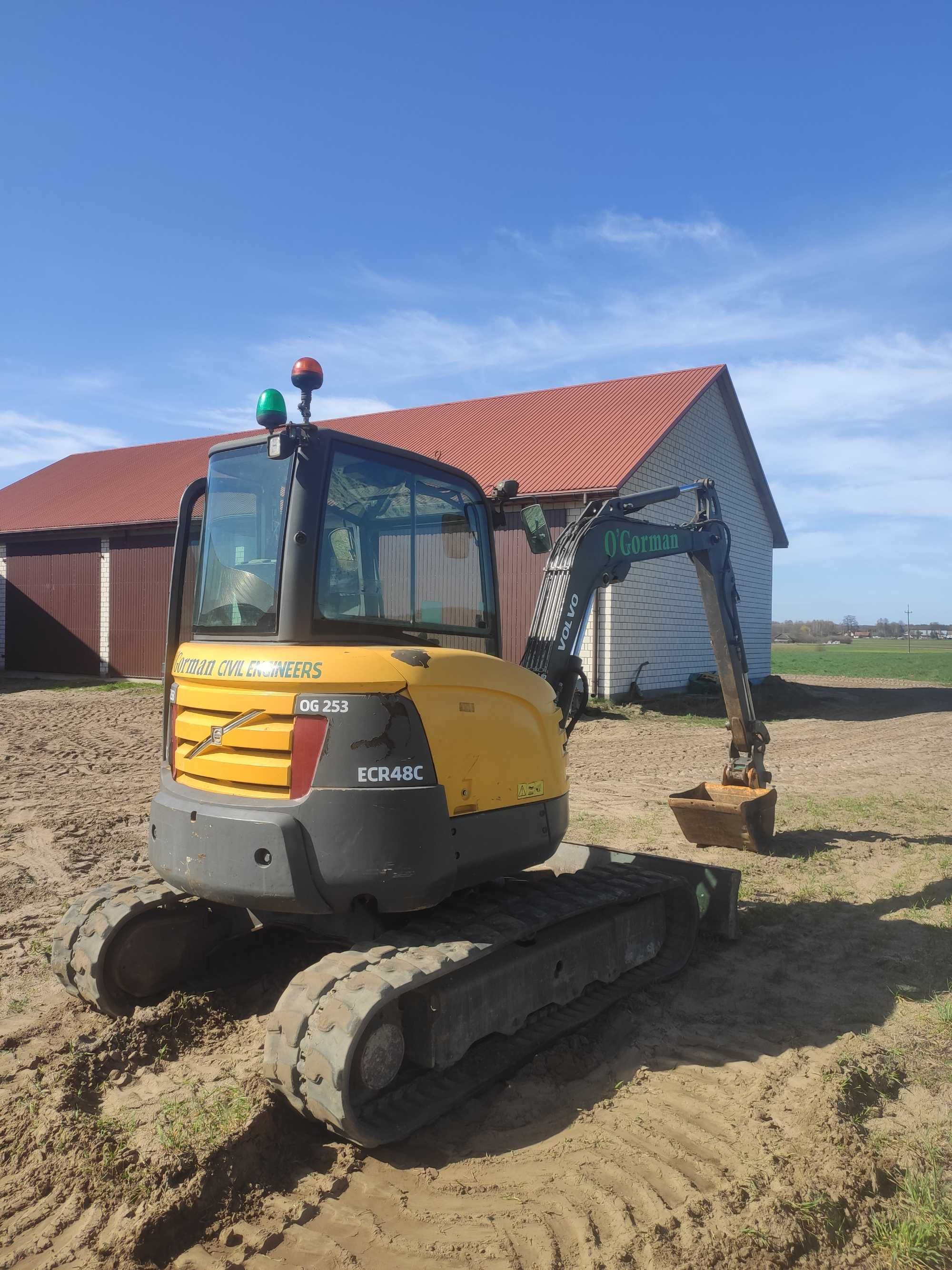 VOLVO ECR48C 2010r szybkozłącze 5T uczciwy sprzedawca