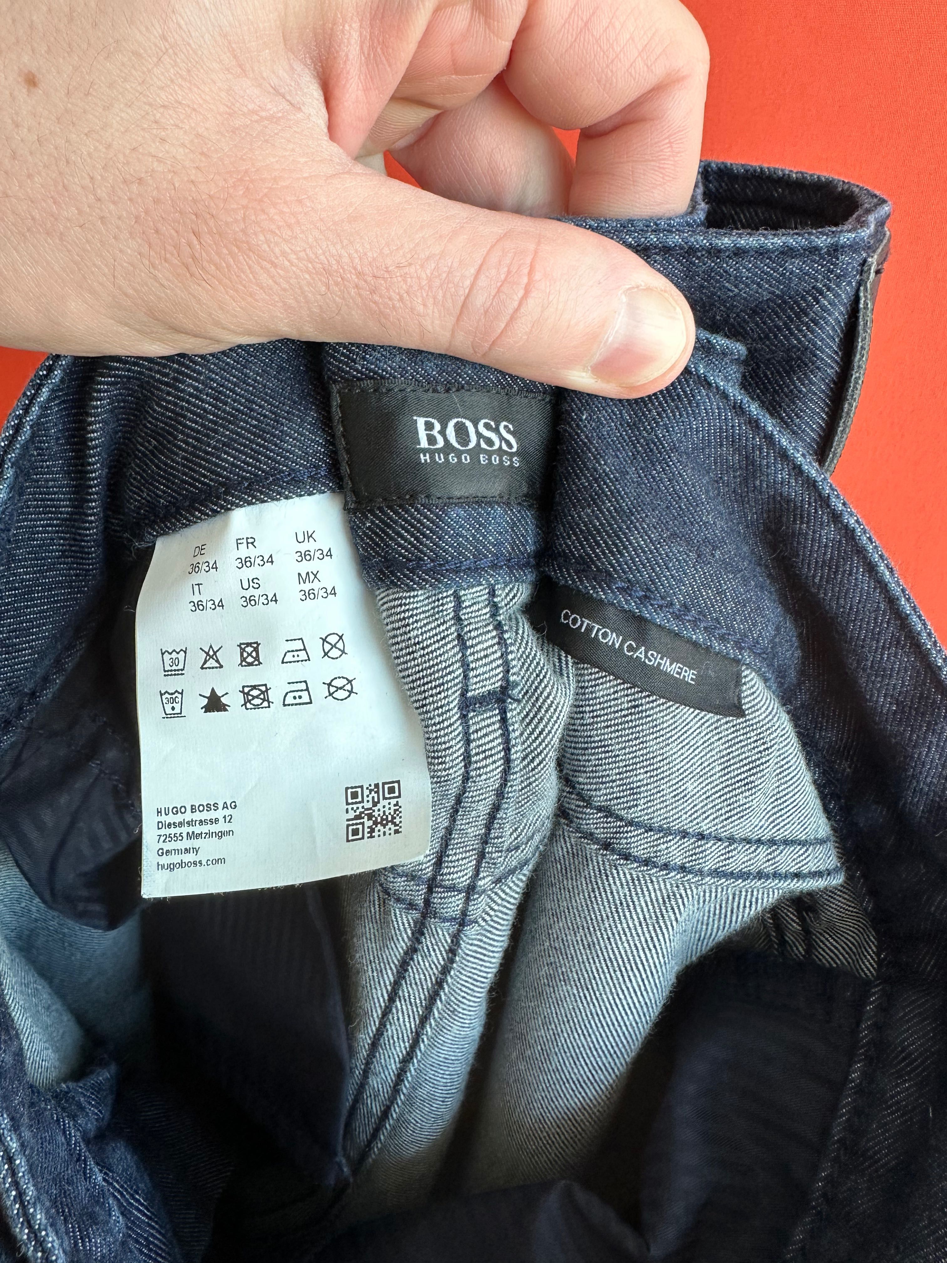 ??? Hugo Boss оригинал мужские классические джинсы штаны размер 36 Б У