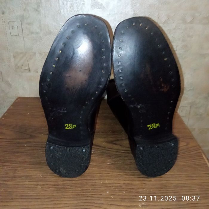 Чоботи хромові, офіцерські часів СРСР, розмір-41, нові.