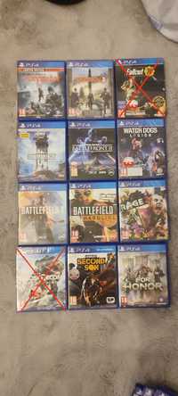 Gry na PS4 - For Honor, Tom Clancy's, Battlefield, Watch Dogs, Rage