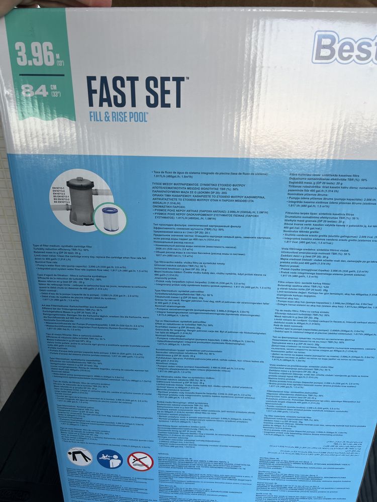 Piscina Best Way Fast Set