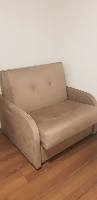 Fotel rozkładany z funkcją spania