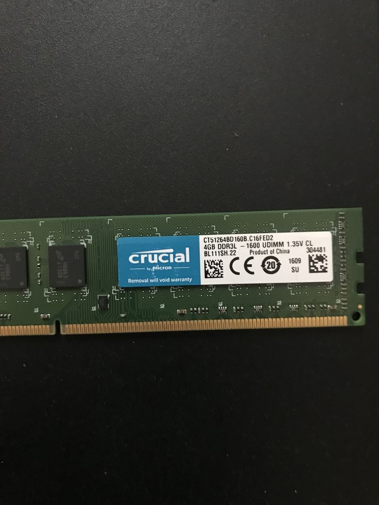 Оперативная память ddr3 на 4gb