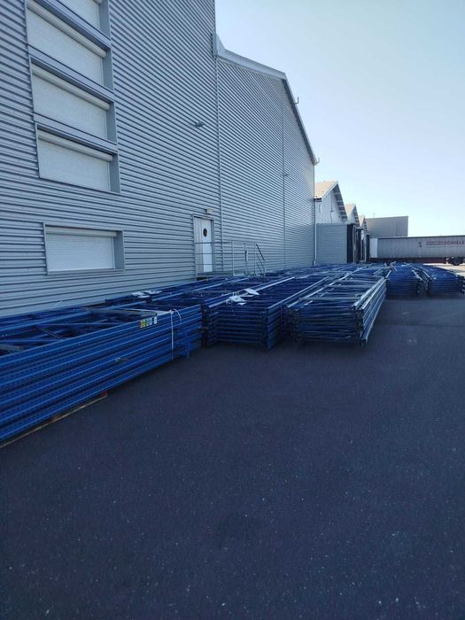 Regały paletowe, magazynowe PROMAG PHR, używane 3x700kg