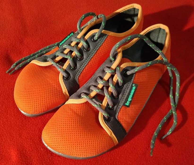 Buty na boso leguano Aktiv Magma pomarańczowe EU 41 Unisex