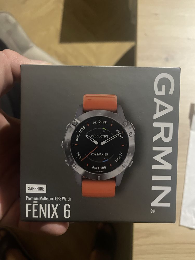 Garmin fenix 6 sapphire tytan