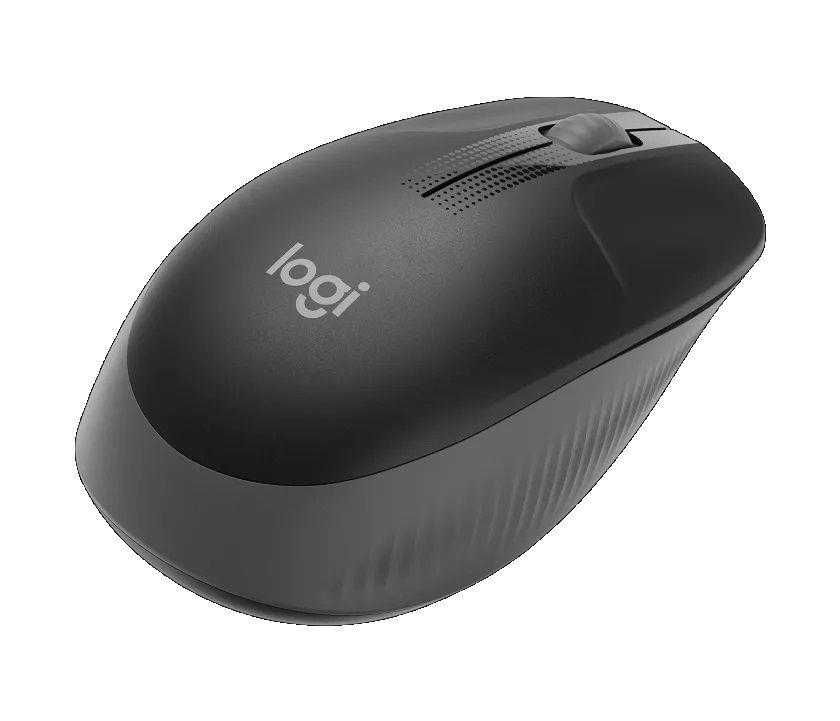 Mysz bezprzewodowa Logitech M190 optyczna węglowa FV