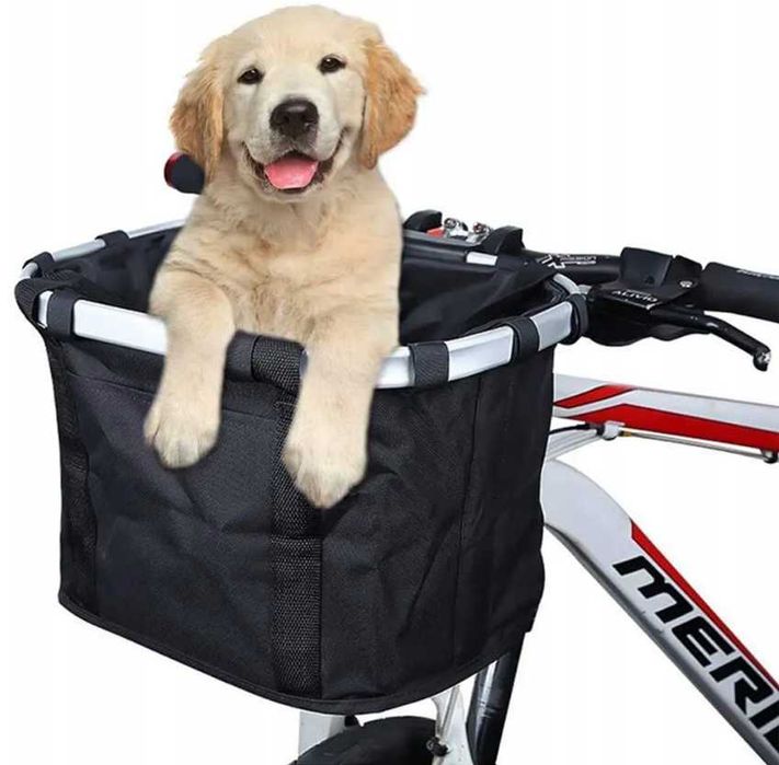 KOSZYK NA ROWER KIEROWNICĘ KOSZ  do roweru wpinany torba + uchwyt