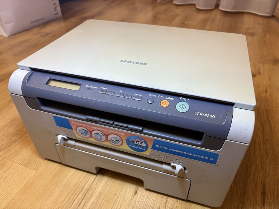 Принтер Samsung SCX 4200 сканер, ксерокс