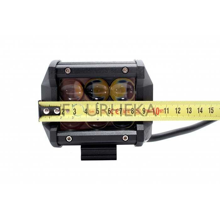 Barra Led 30w longo Alcance, 11cm  3006F 4d