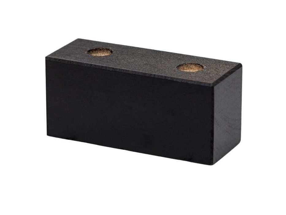 Drewniana noga meblowa KOSTKA LEŻĄCA H=4,5 cm L=10 cm cm buk kolor