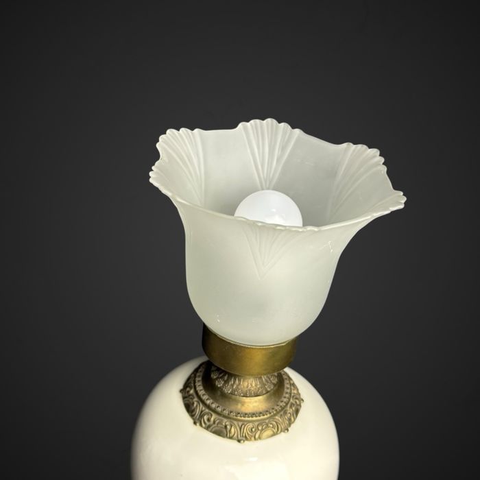 Lampa stołowa Holenderska styl Delft wiatraki holenderski B51/061510