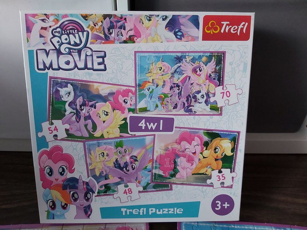 Sprzedam puzzle 4 w 1 My Little Pony