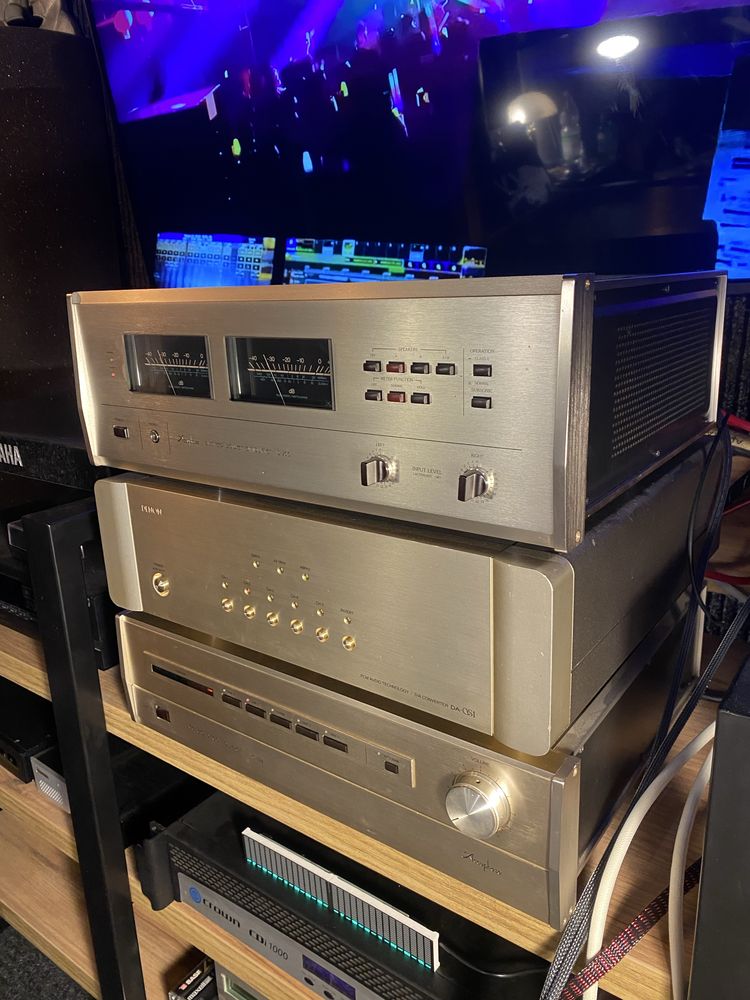Accuphase P266, Accuphase C222 końcowka mocy oraz preamp, HighEnd