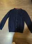 Sweter rozpinany granatowy  8 lat