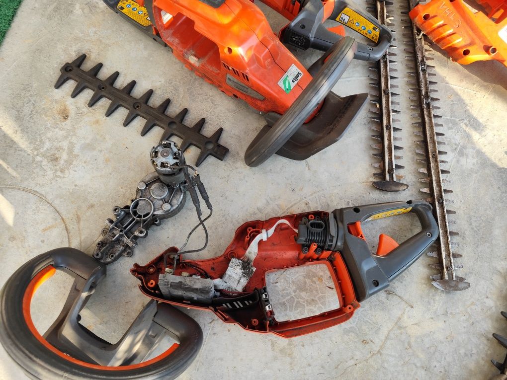 Nożyce aku sekator Husqvarna Lihd  520 536 itp części silnik listwa