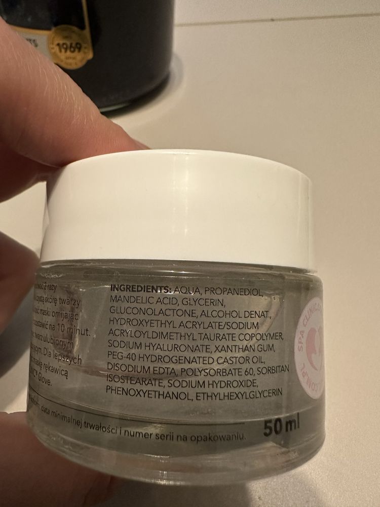 Spa clinic żelowa maska odmładzająca