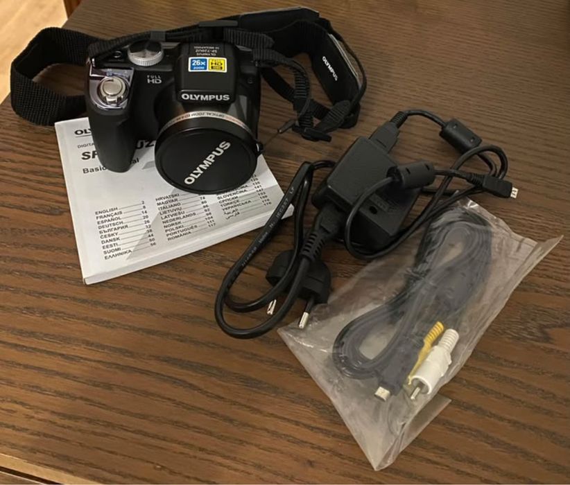 Máquina fotográfica Olympus