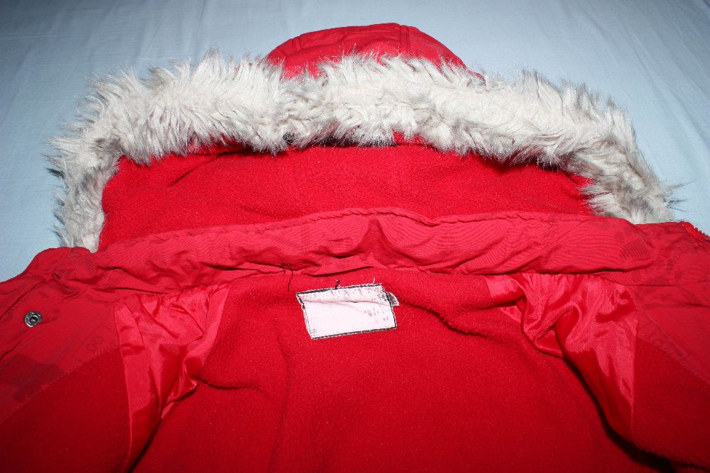 Ciepła zimowa kurtka, 4-5 lat, rozmiar 110 cm