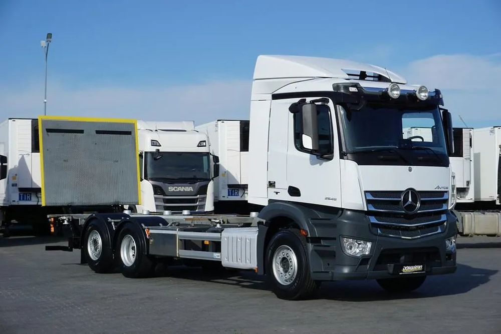 Mercedes-Benz ANTOS / 2545 / ACC / E 6 / BDF + WINDA / 7.15 , 7.45, 7.82 M / OŚ SKRĘTNA