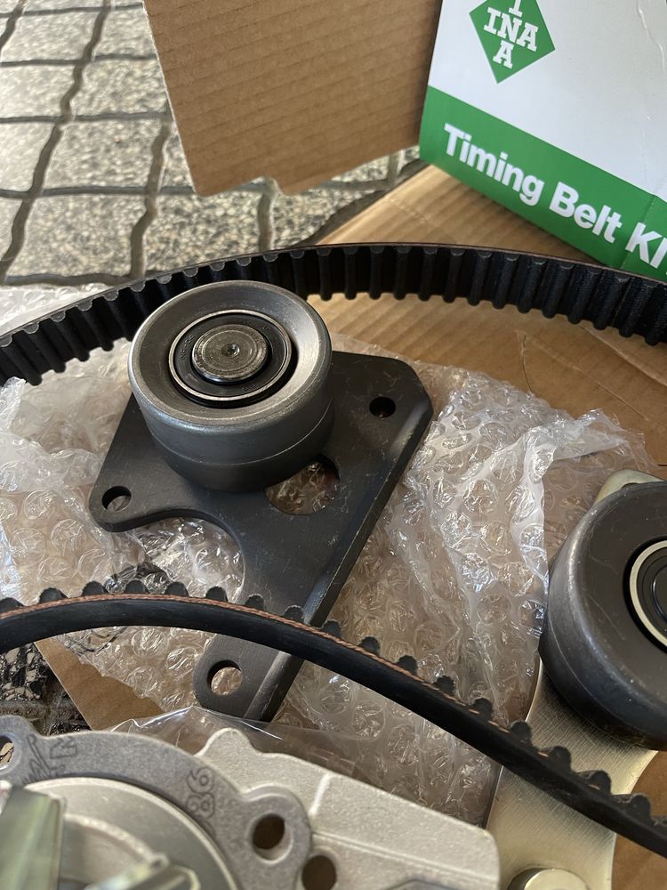 Kit diatribuição INA para fiat ducato (c/ bomba de agua)
