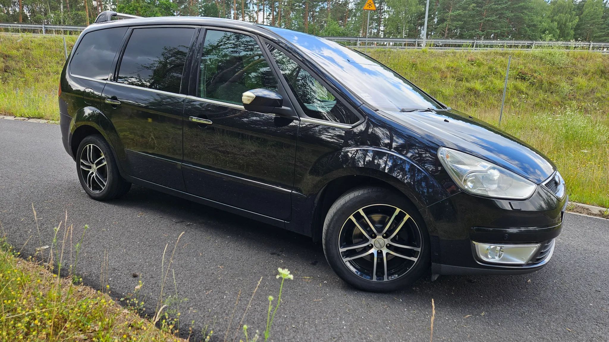 Ford Galaxy Ford Galaxy 2,0 TDCi Ghia 2007r. Salon Polska, panorama