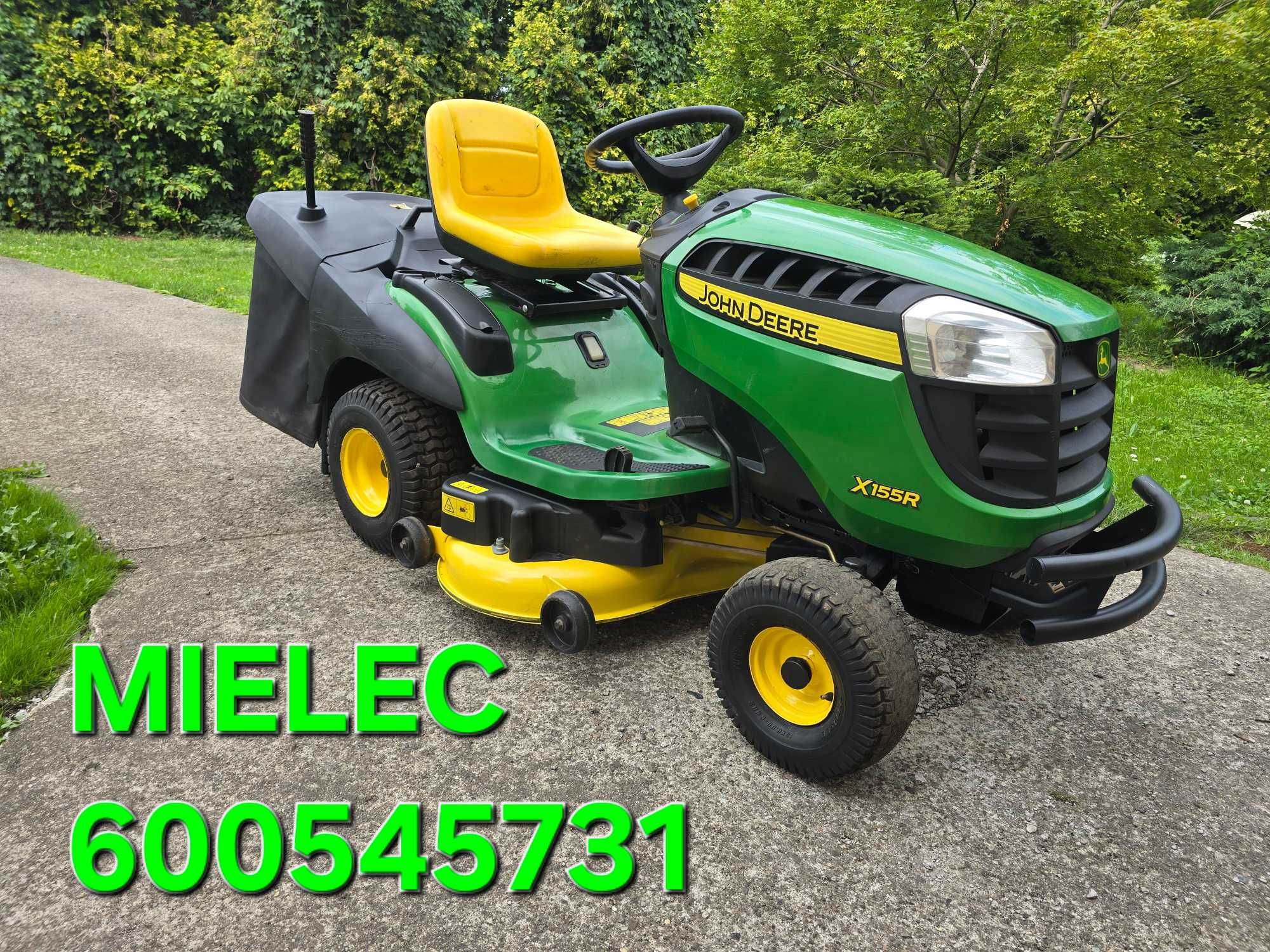 Traktorek kosiarka John Deere X155R 18KM v-ka B&S pompa SUPER STAN