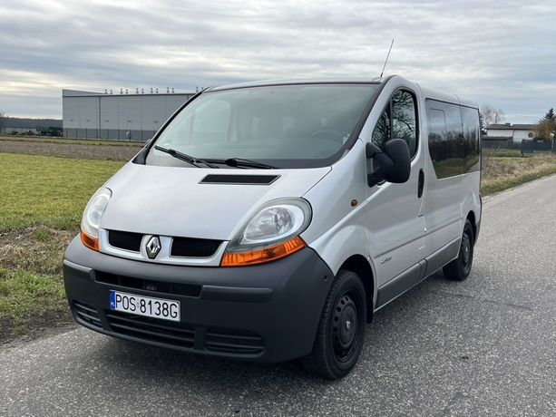 Renault Trafic 1.9 DCi 101KM 9 Osobowy Klimatyzacja Nadmuchy Serwis Niemcy Zadbany