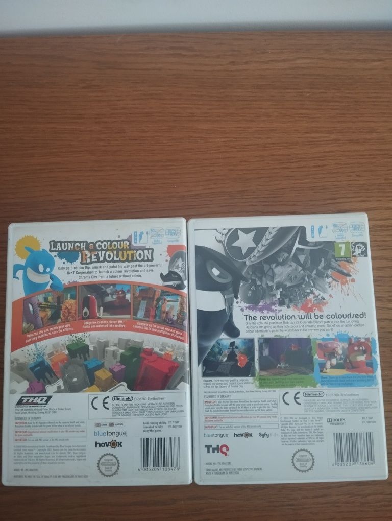 Gry na konsole Wii de blob I de blob 2