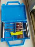 Kit ferramentas reparação furos em pneus