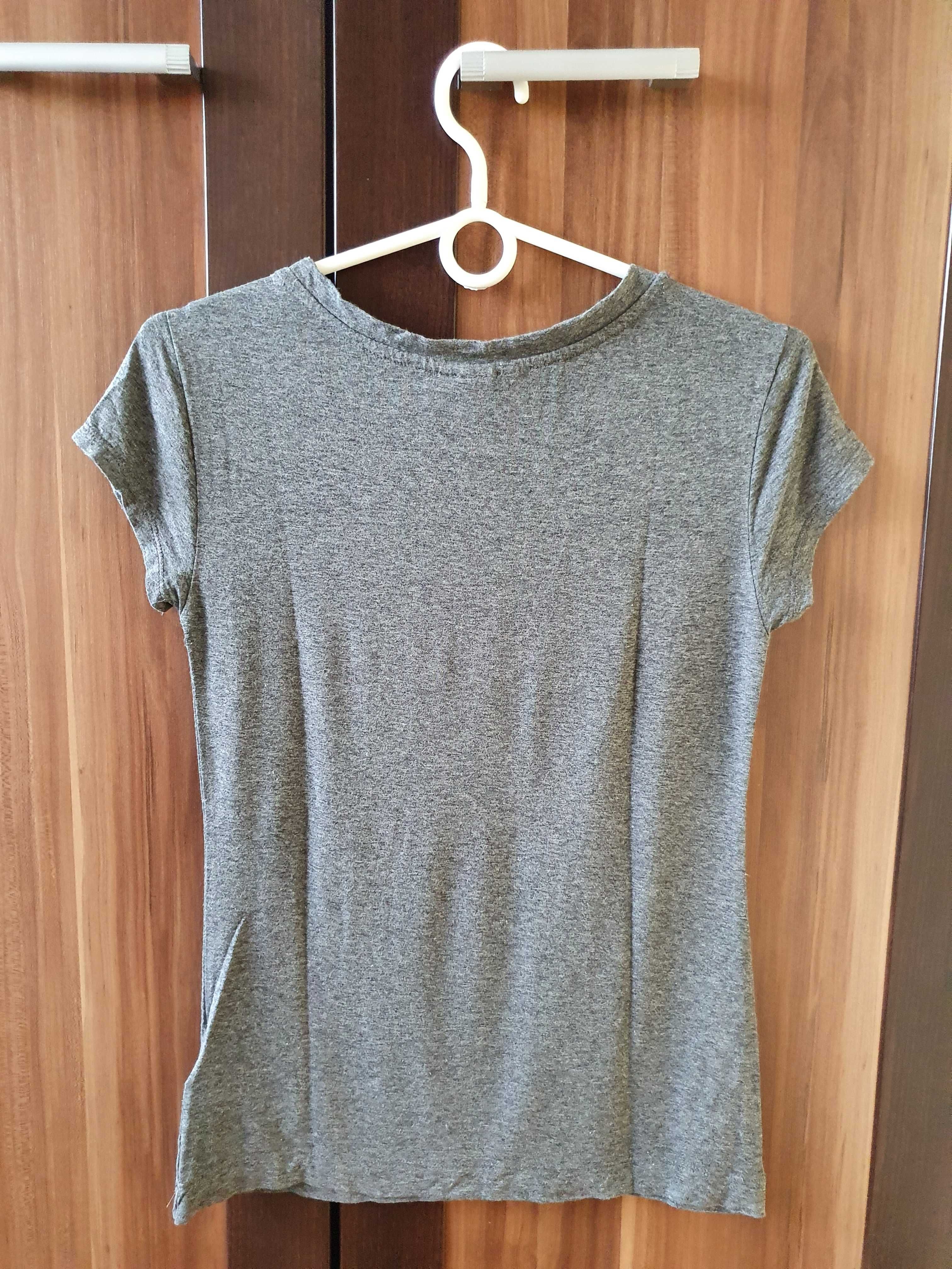 H&M koszulka damska bluzka t-shirt XS/34