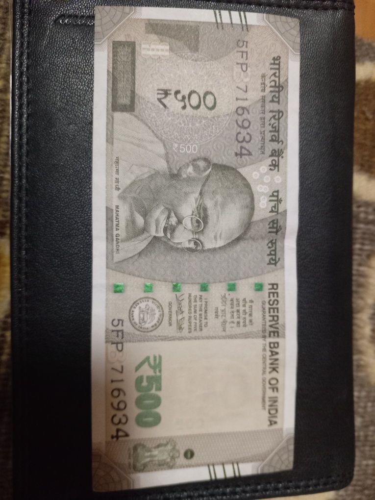 Banknot 500 rupie