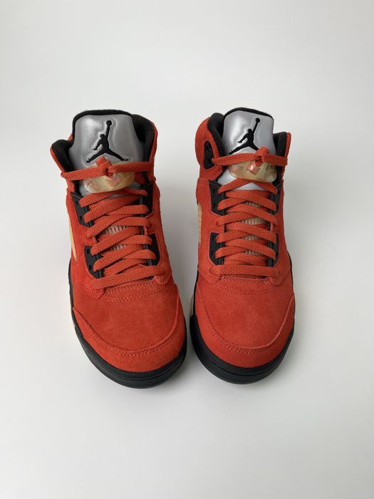 Оригинал Nike Air Jordan 5 Retro Dunk On Mars (DD9336 800) замшевие