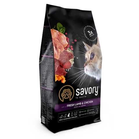 Сейворі для стерильних котів 8 кг та 2 кг Savory