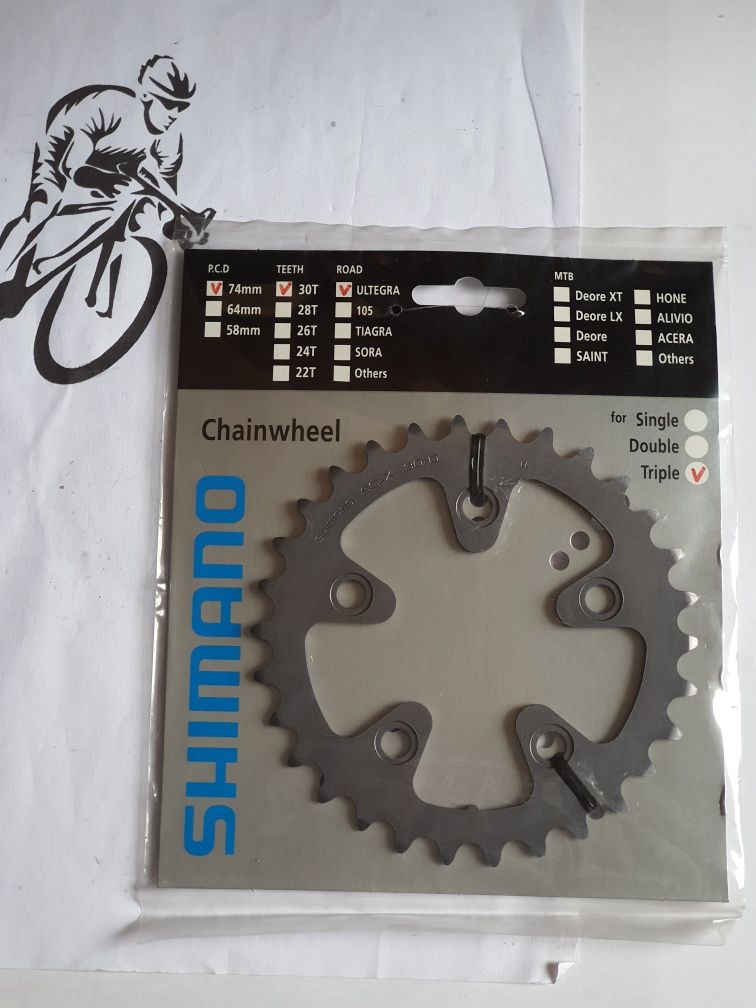 SHIMANO ULTEGRA FC-6603 74mm BCD 3x10 30T R32